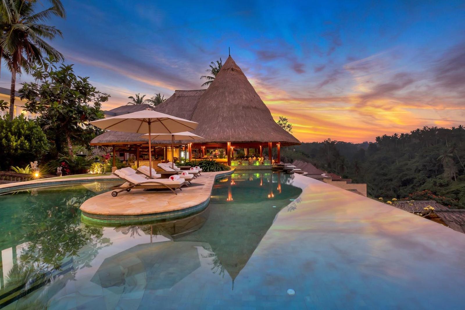 Cascades Suites Ubud Buitenkant foto